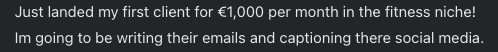 Client win