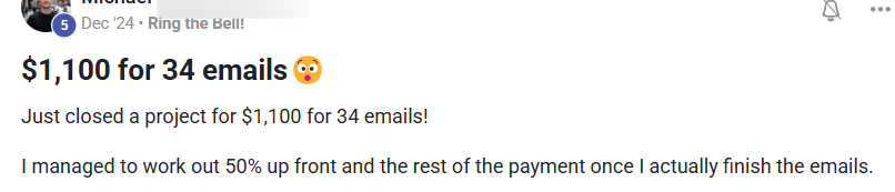 Client win