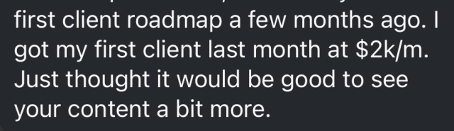 Client win