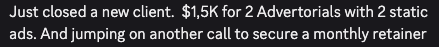 Client win